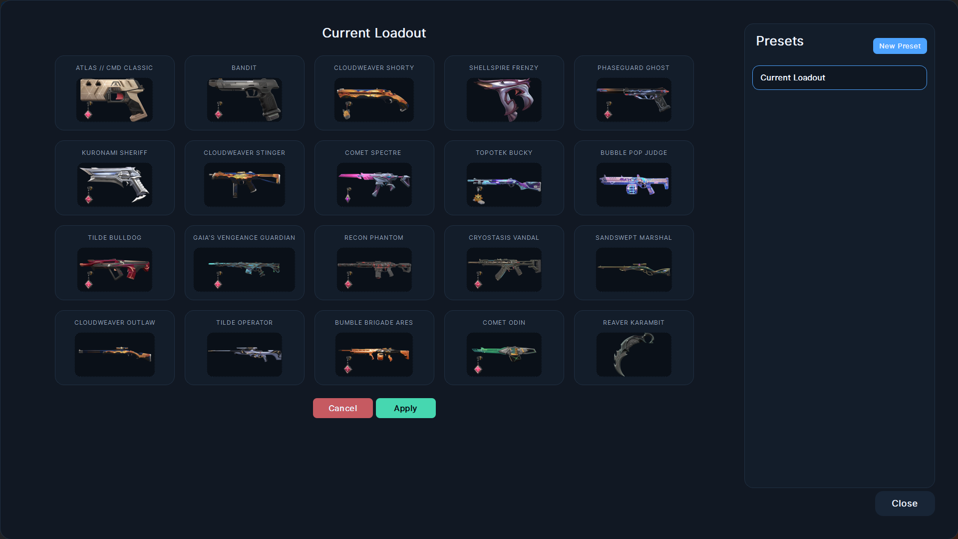 ValScanner Interface 4